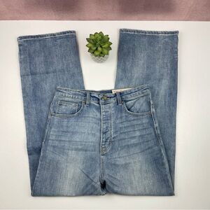 Wishlist Blue Denim Jeans Women Size Large High Rise